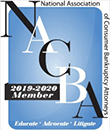 Logo Recognizing Valerie G. Long, Attorney at Law, Legal and Financial Services LLC's affiliation with National Association Consumer Bankruptcy